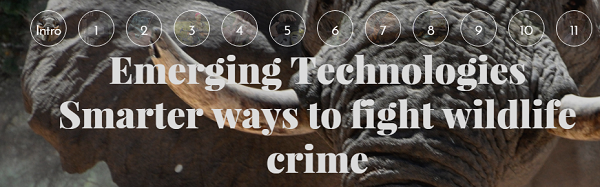 Emerging technologies - Smarter ways to fight wildlife crime